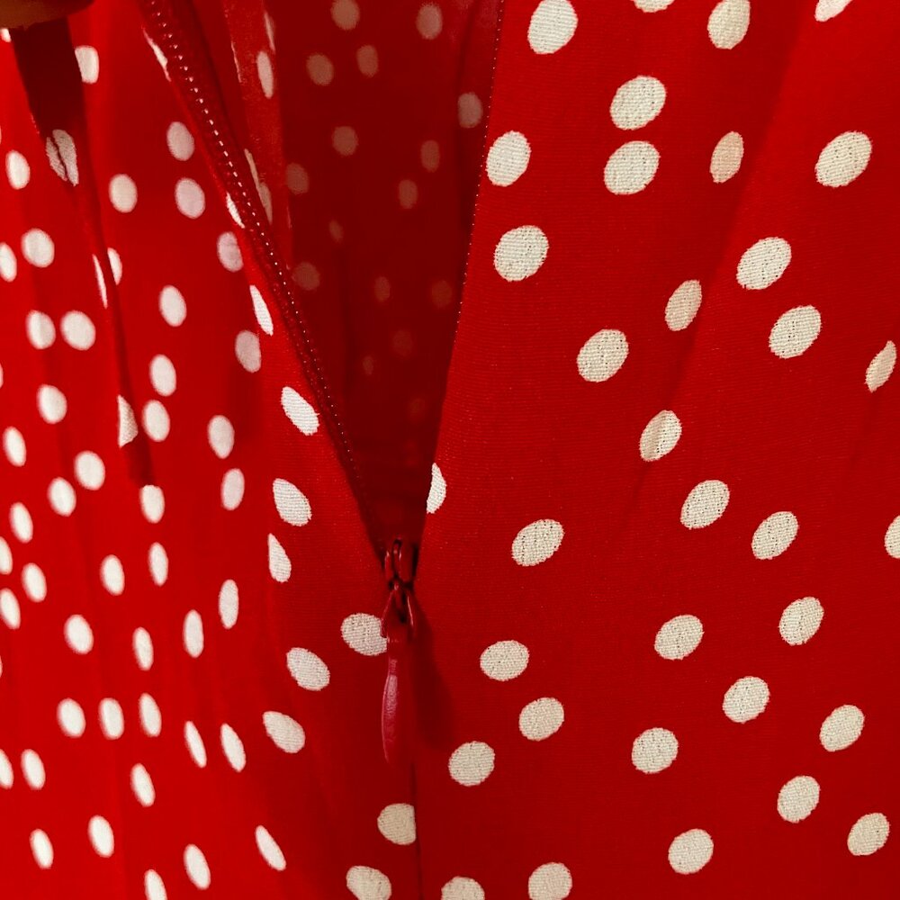 Emily Daniels Red polka dot dress - Picture 10 of 12
